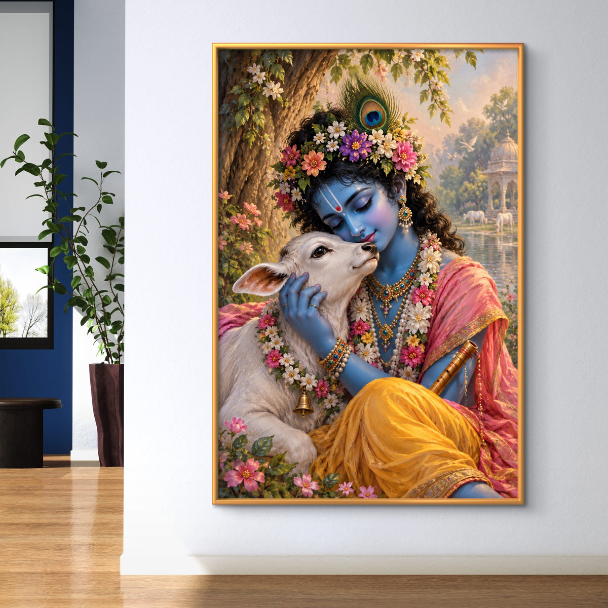 Radha Krishna Premium Canvas Painting - Buy Online | Decor By Neon