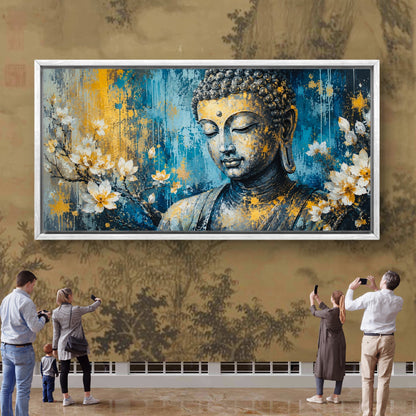 Lord Buddha Premium Canvas Painting