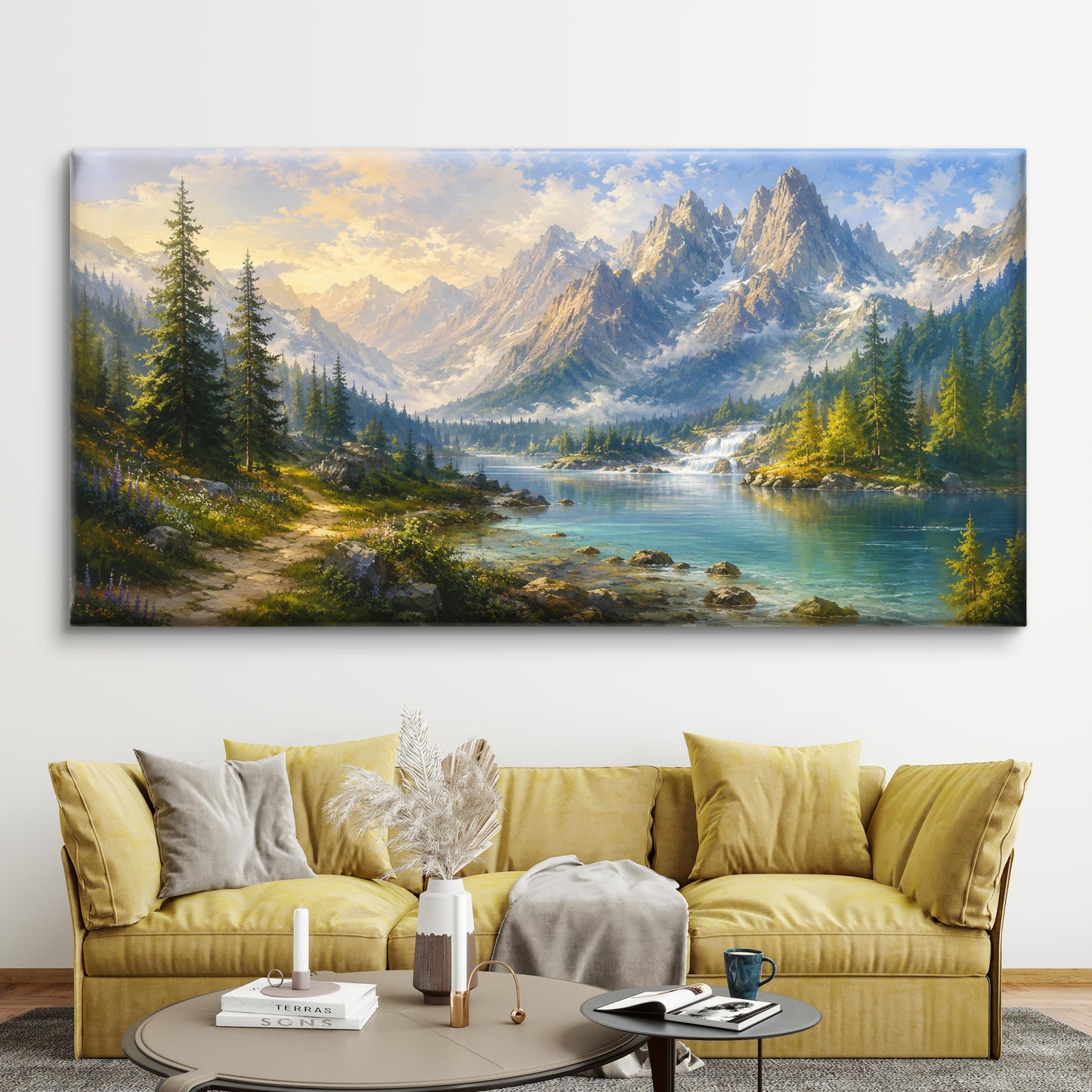 Nature Premium Canvas Painting - Buy Online | Decor By Neon