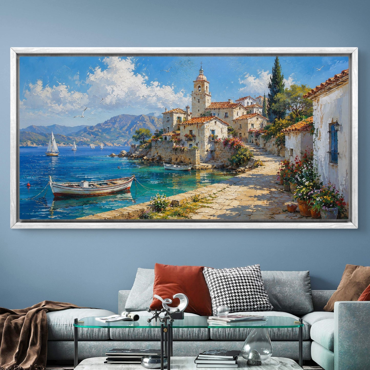 European Landscape Premium Canvas Painting - Buy Online | Decor By Neon