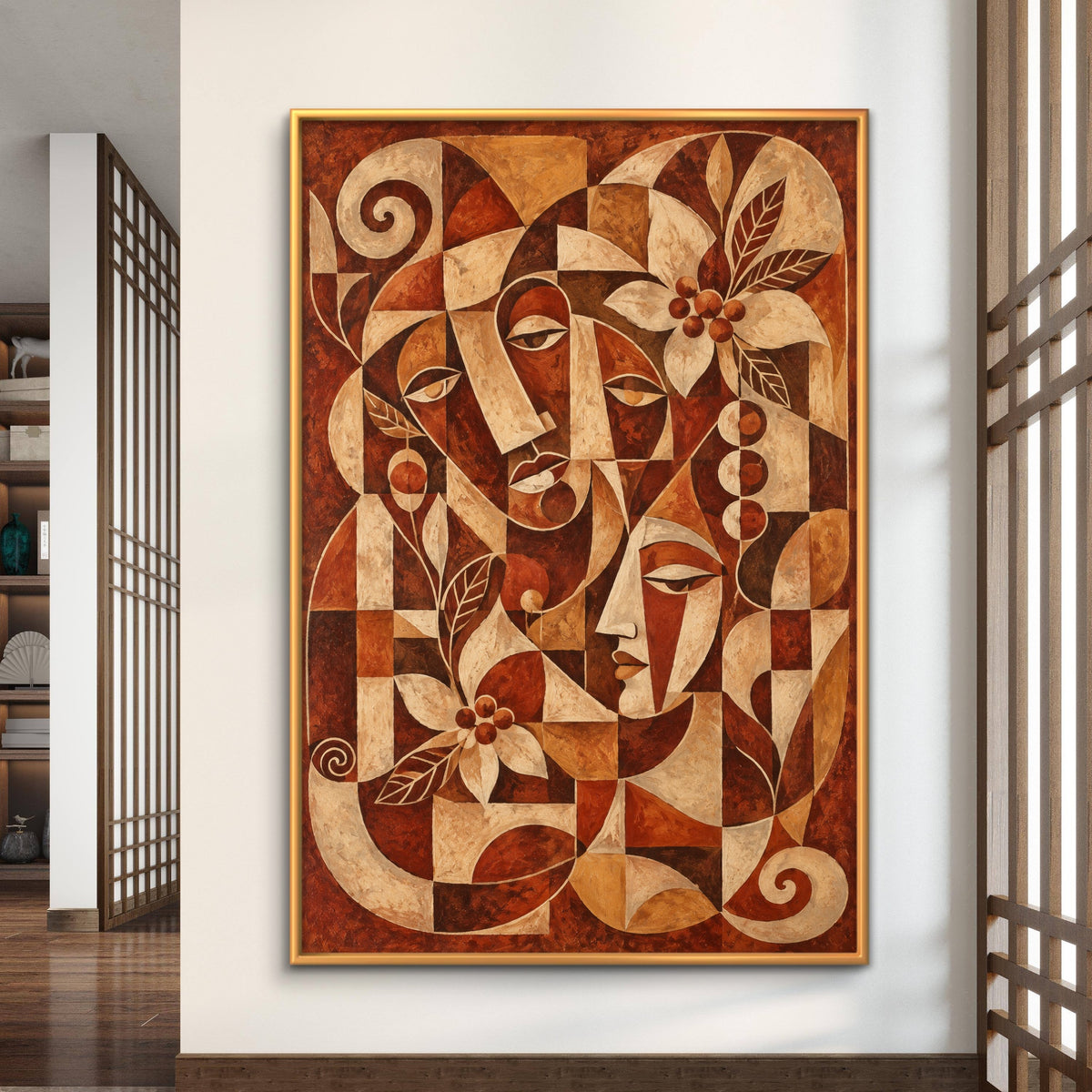 Abstract Art Premium Canvas Painting - Buy Online | Decor By Neon