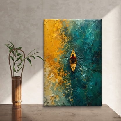 Modern Interiors Portrait Premium Canvas Painting