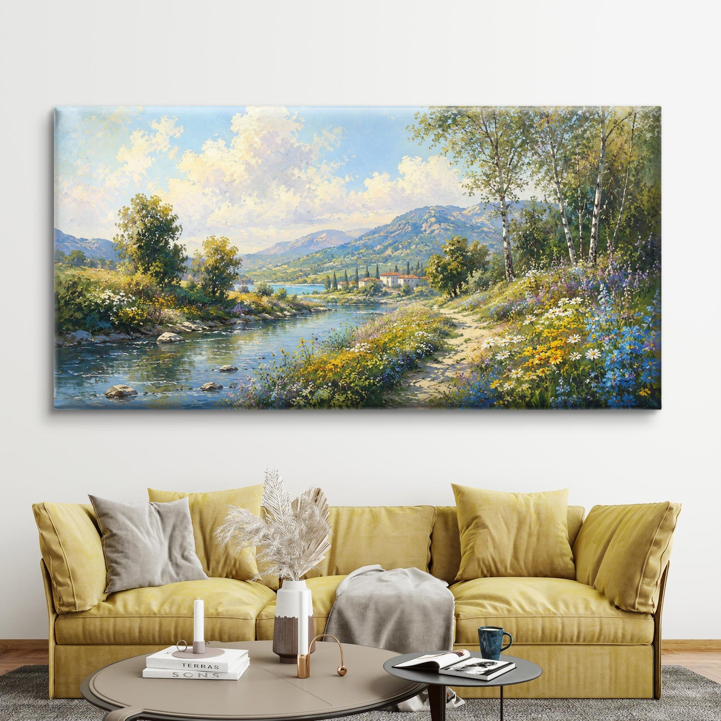 Nature Premium Canvas Painting - Buy Online | Decor By Neon