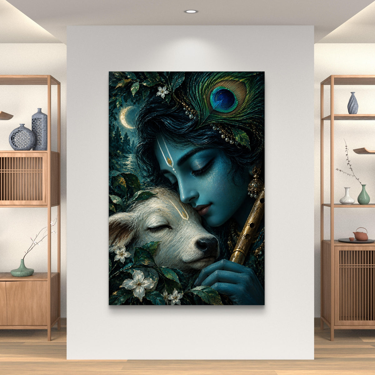 Radha Krishna Premium Canvas Painting - Buy Online | Decor By Neon