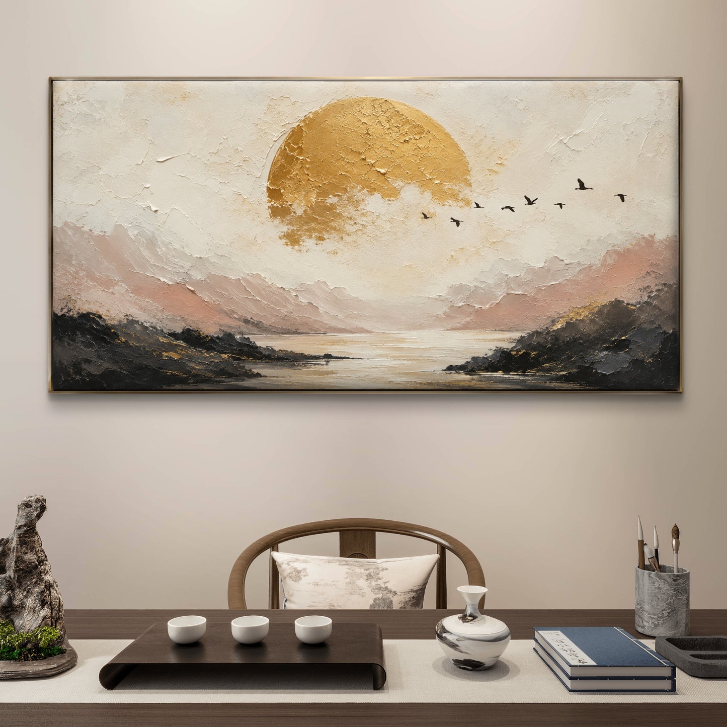 Luxury Neutral Premium Canvas Painting - Buy Online | Decor By Neon