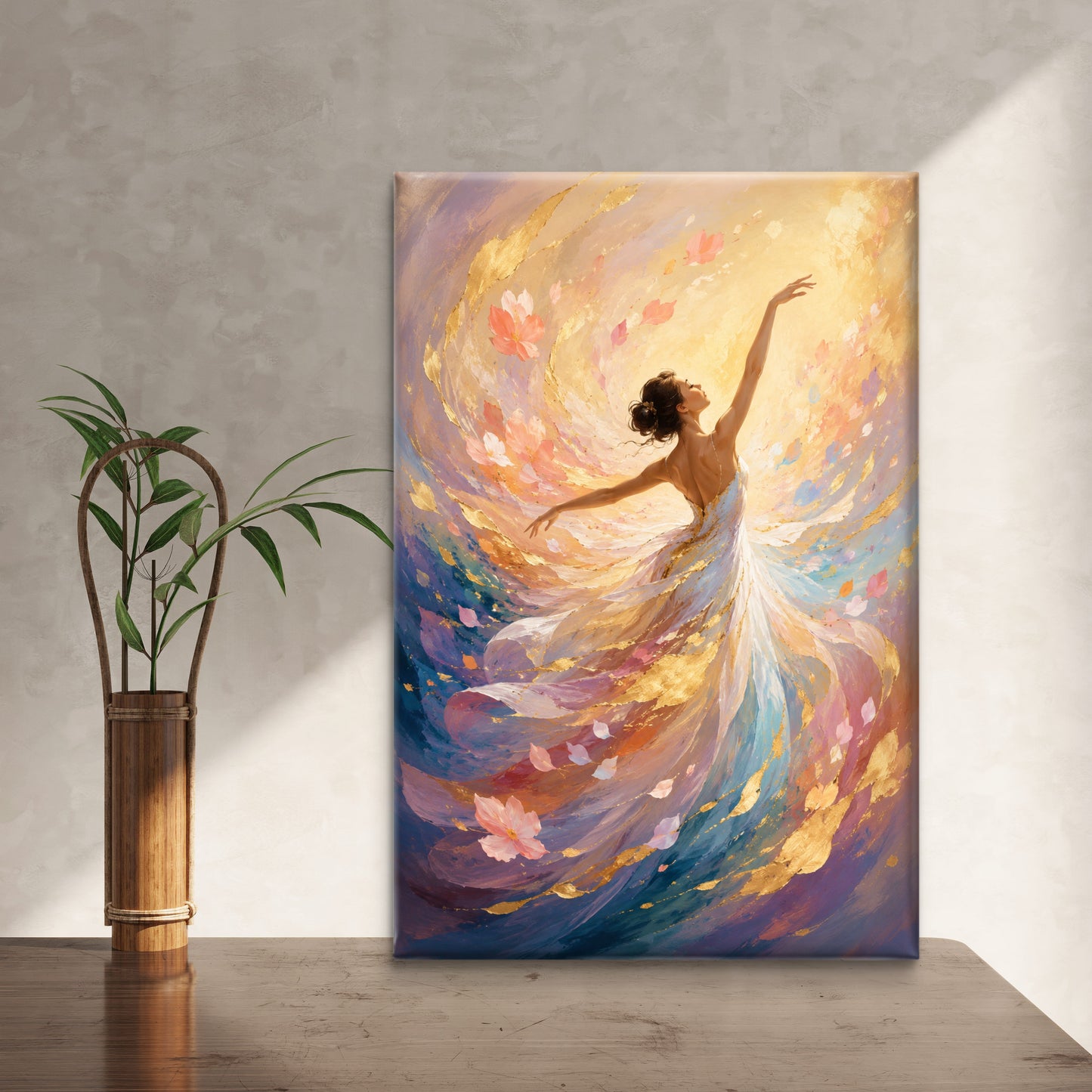 Modern Interiors Portrait Premium Canvas Painting - Buy Online | Decor By Neon