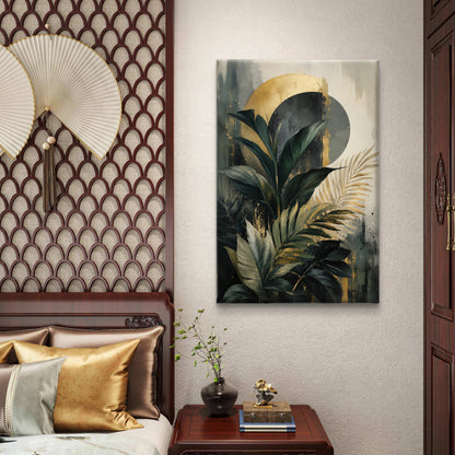 Botanical Luxury Premium Canvas Painting