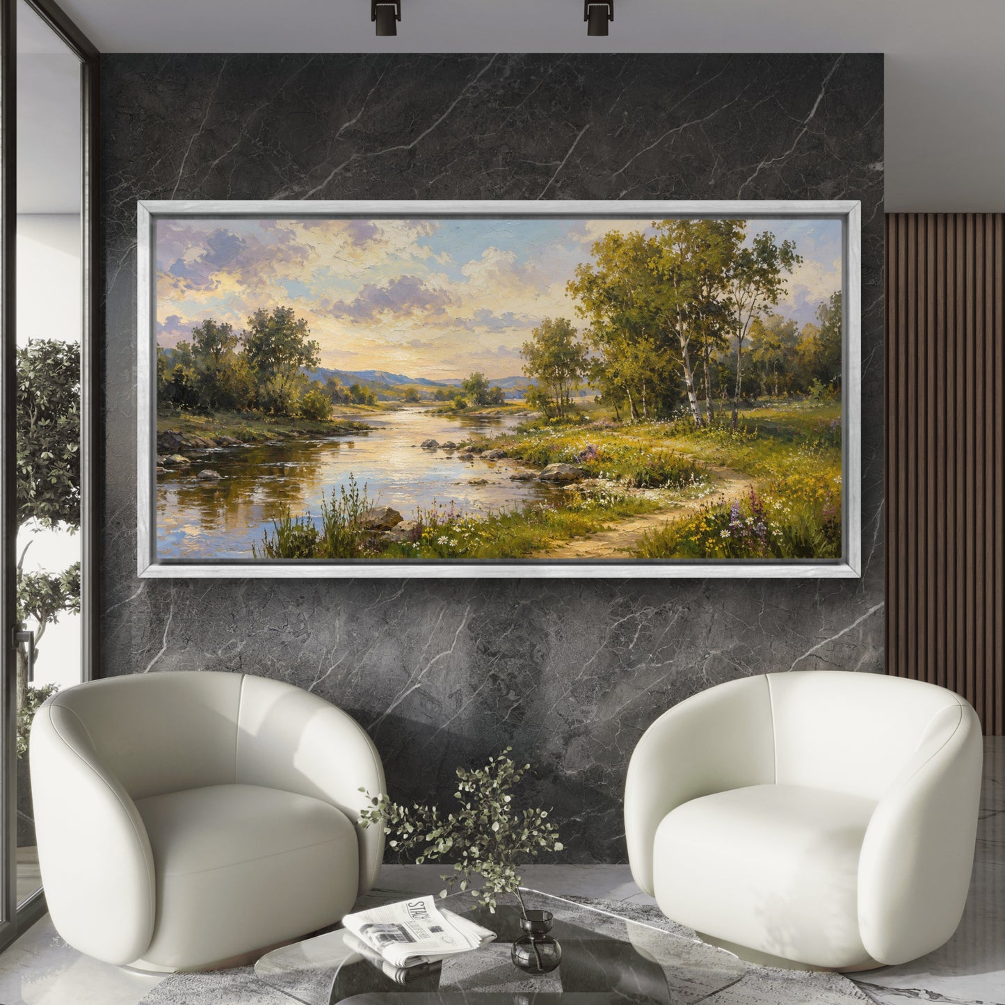 Nature Premium Canvas Painting - Buy Online | Decor By Neon