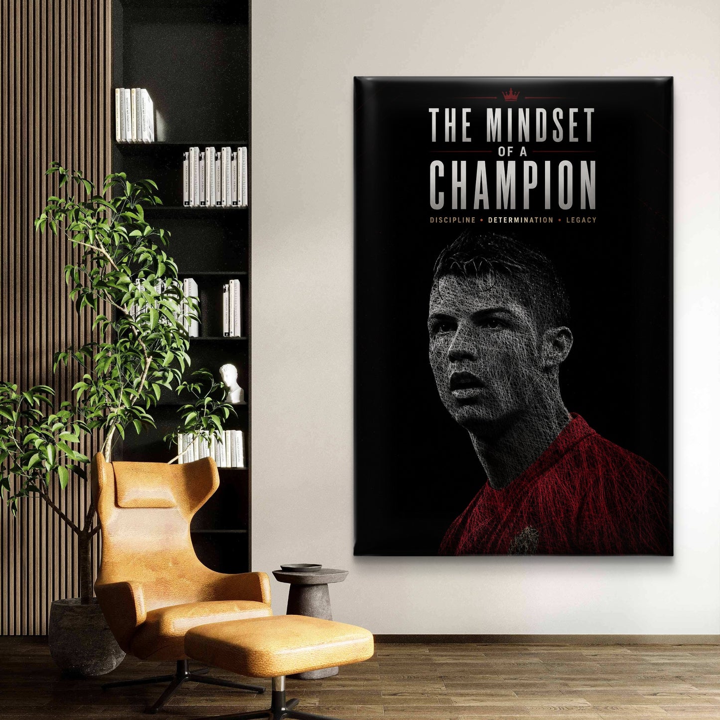 Cristiano Ronaldo Premium Canvas Painting - Buy Online | Decor By Neon