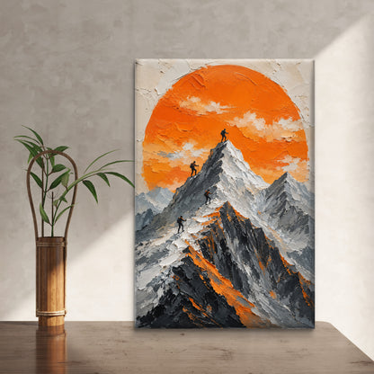 Modern Interiors Portrait Premium Canvas Painting
