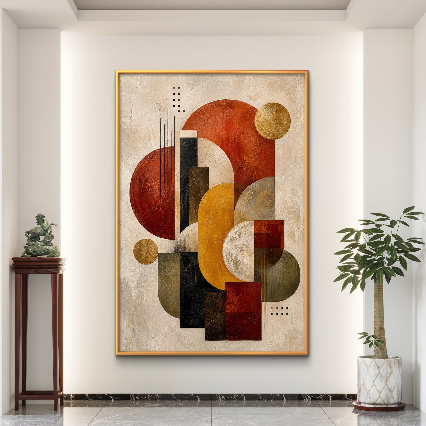 Abstract Art Premium Canvas Painting - Buy Online | Decor By Neon