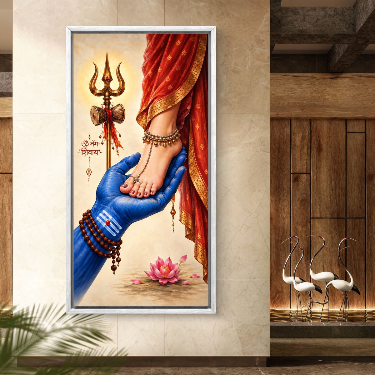 Lord Shiva Premium Canvas Painting - Buy Online | Decor By Neon