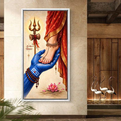 Lord Shiva Premium Canvas Painting