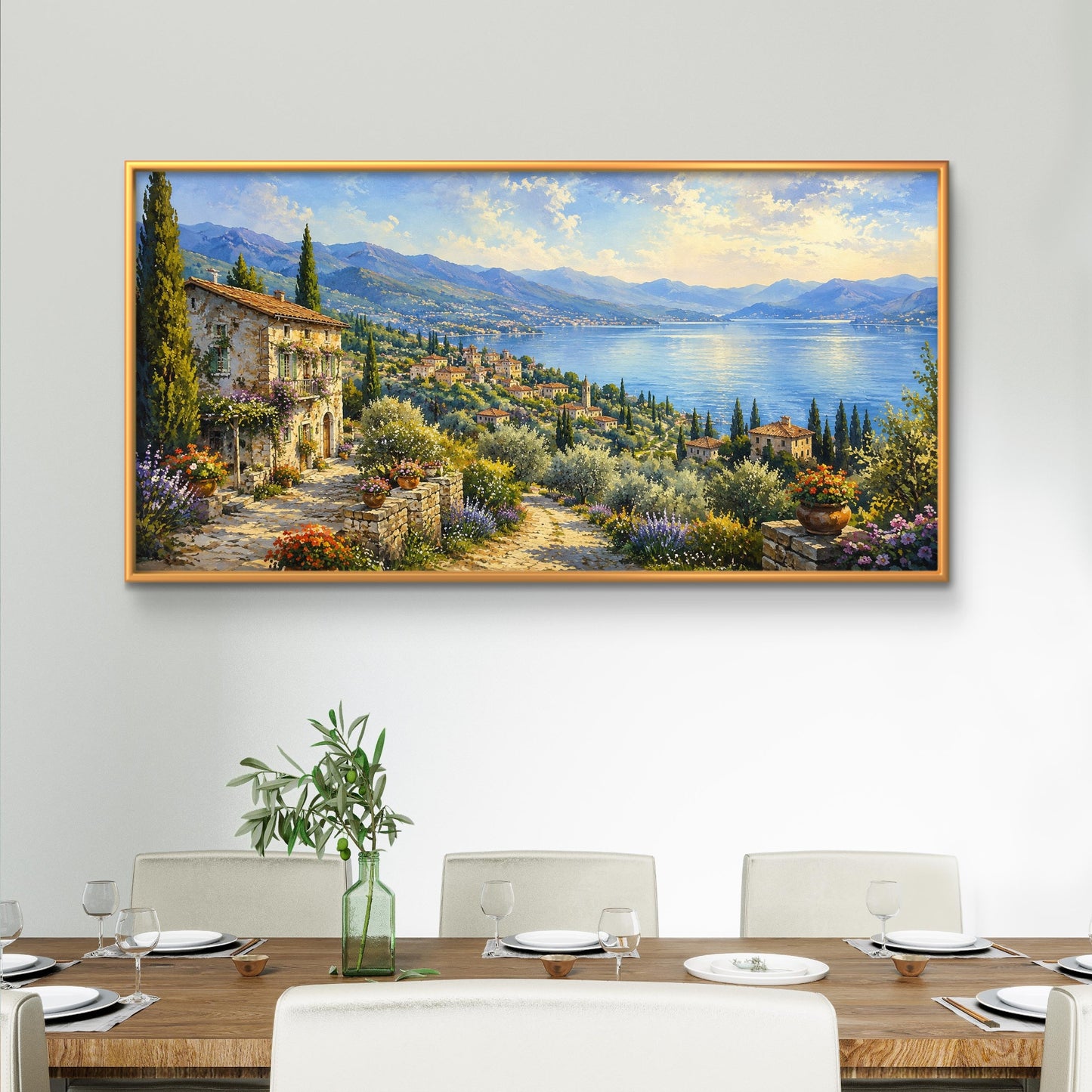 European Landscape Premium Canvas Painting - Buy Online | Decor By Neon