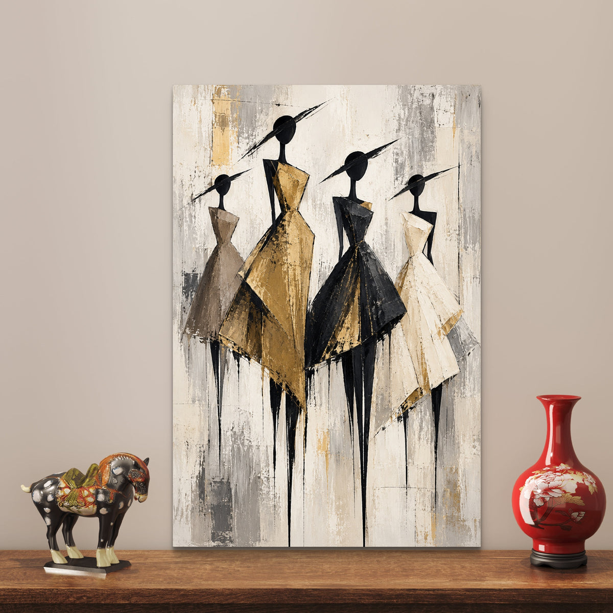 Abstract Art Premium Canvas Painting - Buy Online | Decor By Neon
