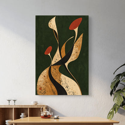 Modern Interiors Portrait Premium Canvas Painting