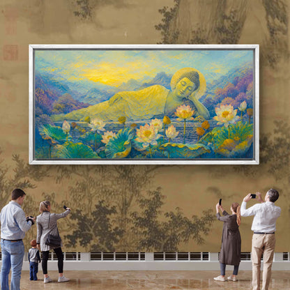 Lord Buddha Premium Canvas Painting