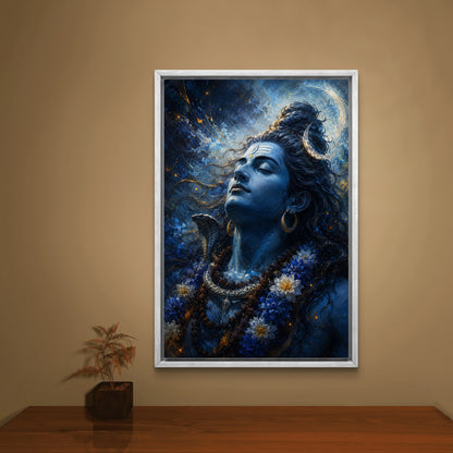 Lord Shiva Premium Canvas Painting