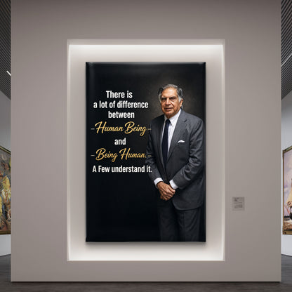 Ratan Tata Premium Canvas Painting