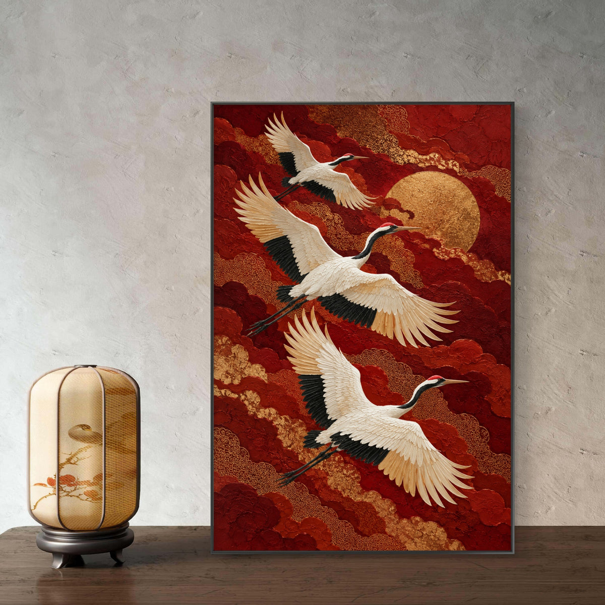 Modern Interiors Portrait Premium Canvas Painting - Buy Online | Decor By Neon