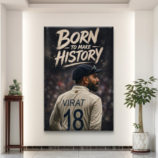 Virat Kohli  Premium Canvas Painting - Premium Wall Art | Decor By Neon