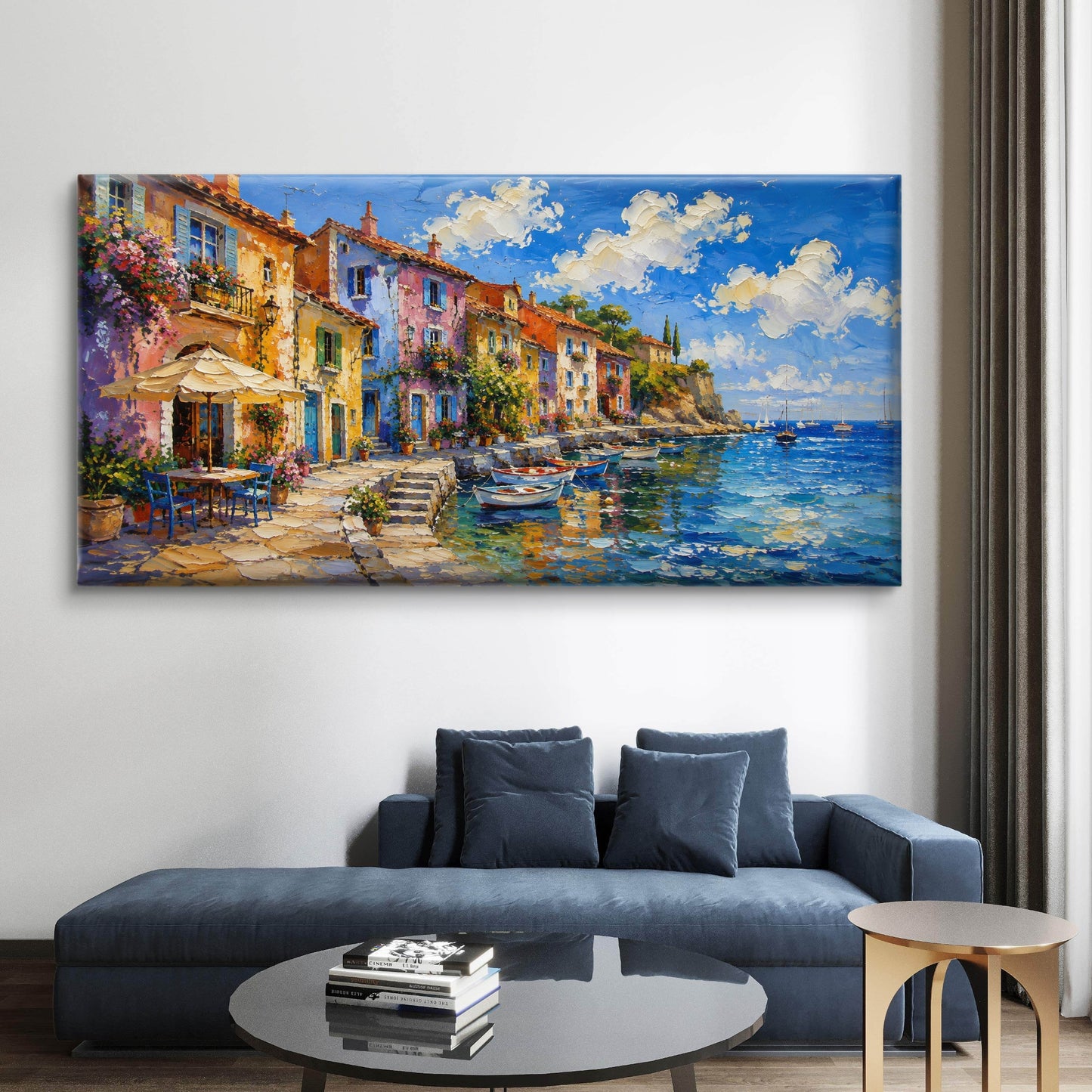 European Landscape Premium Canvas Painting - Buy Online | Decor By Neon