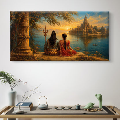 Lord Shiva Premium Canvas Painting