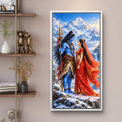 Lord Shiva Premium Canvas Painting