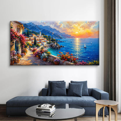 European Landscape Premium Canvas Painting