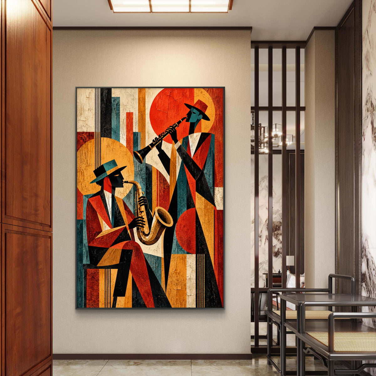 Abstract Art Premium Canvas Painting - Buy Online | Decor By Neon