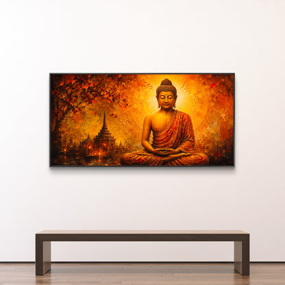 Lord Buddha Premium Canvas Painting