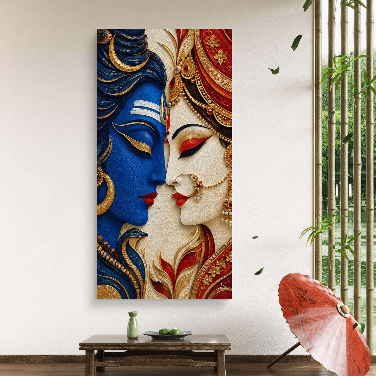 Lord Shiva Premium Canvas Painting - Buy Online | Decor By Neon