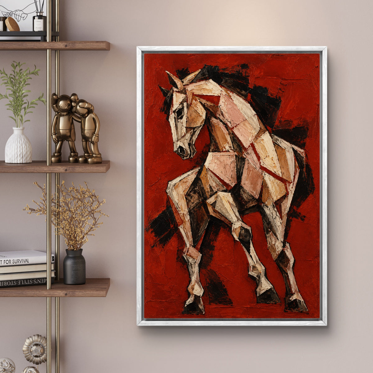 Abstract Art Premium Canvas Painting - Buy Online | Decor By Neon