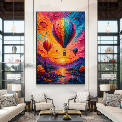 Modern Interiors Portrait Premium Canvas Painting
