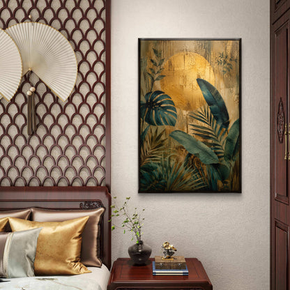 Botanical Luxury Premium Canvas Painting