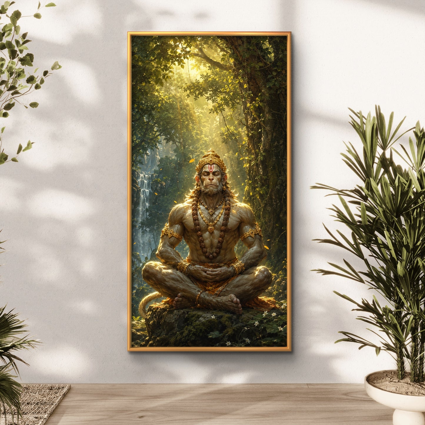 Lord Hanuman Premium Canvas Painting - Buy Online | Decor By Neon