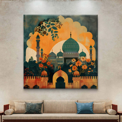 Sacred Serenity Premium Canvas Wall Painting