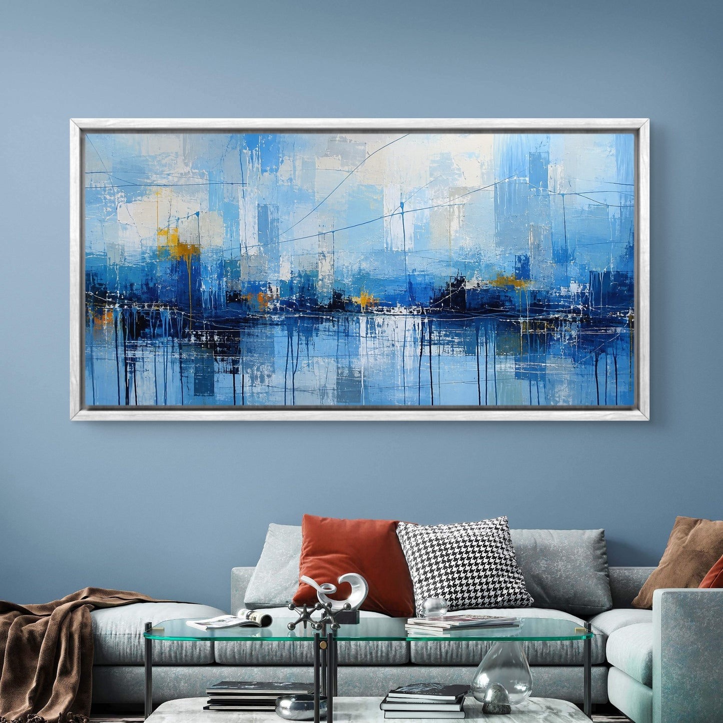 Abstract Art Premium Canvas Painting - Buy Online | Decor By Neon