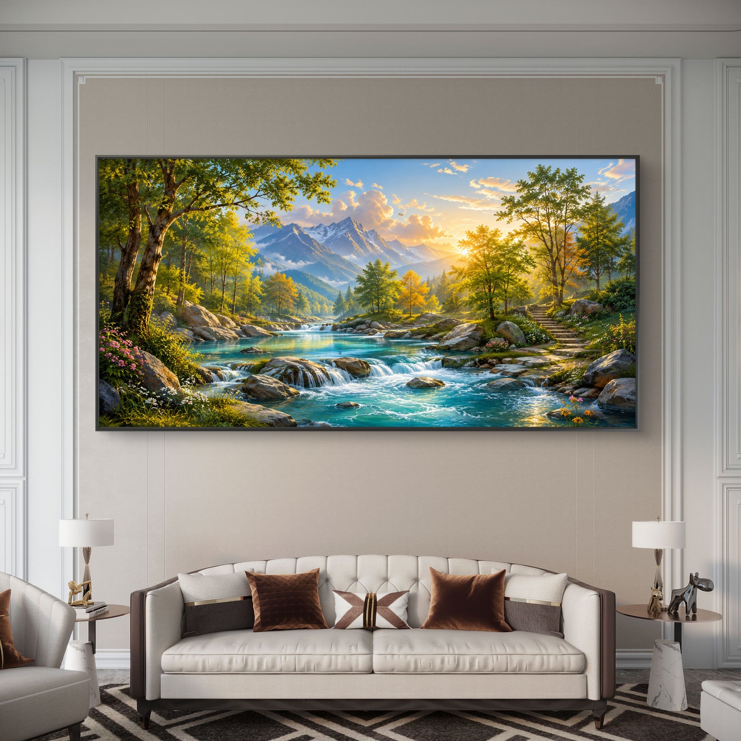 Nature Premium Canvas Painting - Buy Online | Decor By Neon
