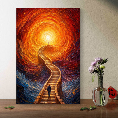Modern Interiors Portrait Premium Canvas Painting