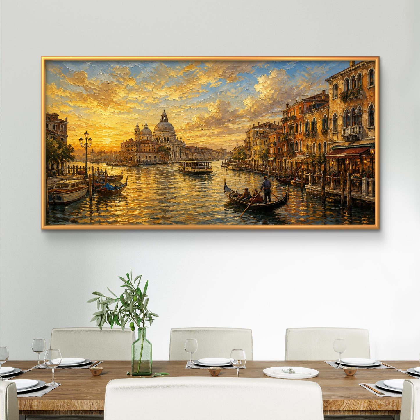 European Landscape Premium Canvas Painting - Buy Online | Decor By Neon