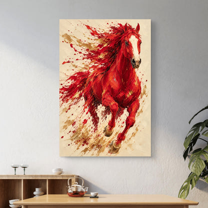 Modern Interiors Portrait Premium Canvas Painting