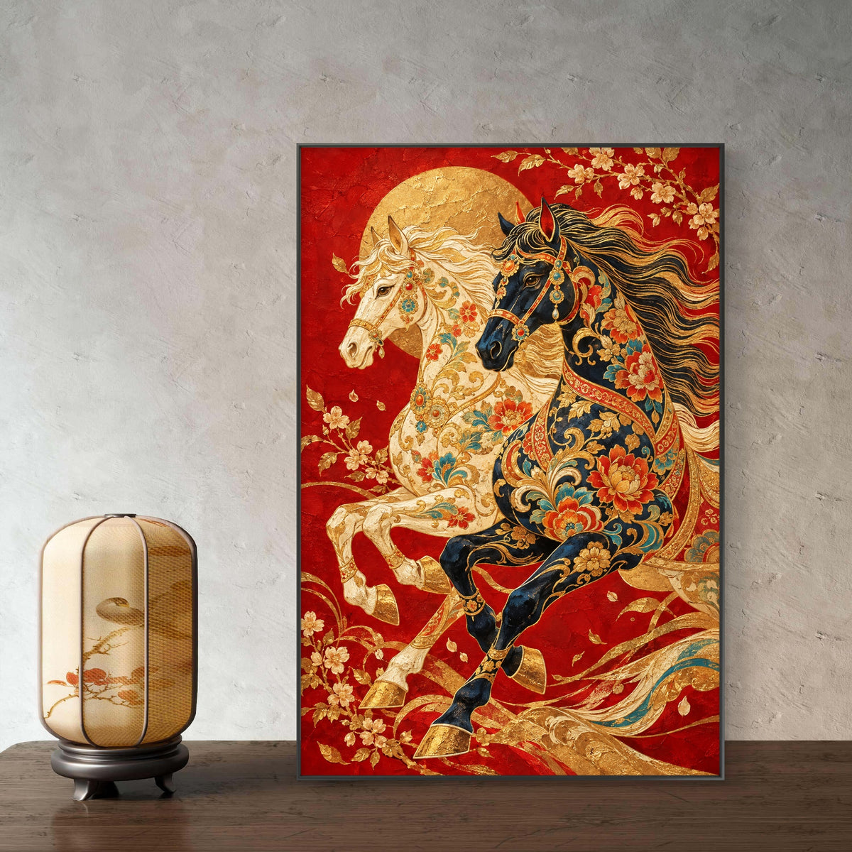 Modern Interiors Portrait Premium Canvas Painting - Buy Online | Decor By Neon