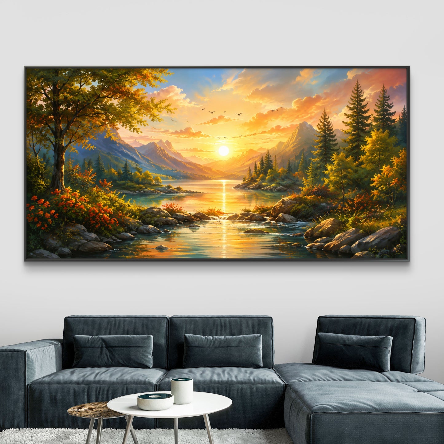 Nature Premium Canvas Painting - Buy Online | Decor By Neon