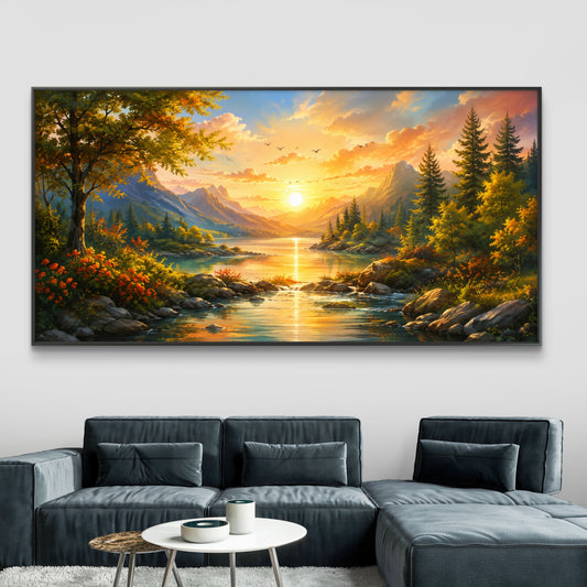 Nature Premium Canvas Painting - Canvas Wall Art | Decor By Neon