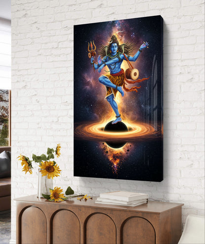 Shiva Universe Premium Acrylic Wall Art for Home & Temple Decor
