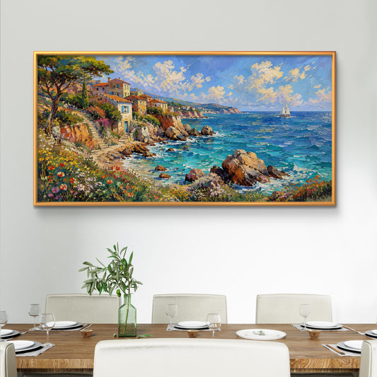 European Landscape Premium Canvas Painting - Premium Wall Art | Decor By Neon