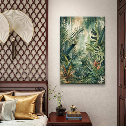 Botanical Luxury Premium Canvas Painting