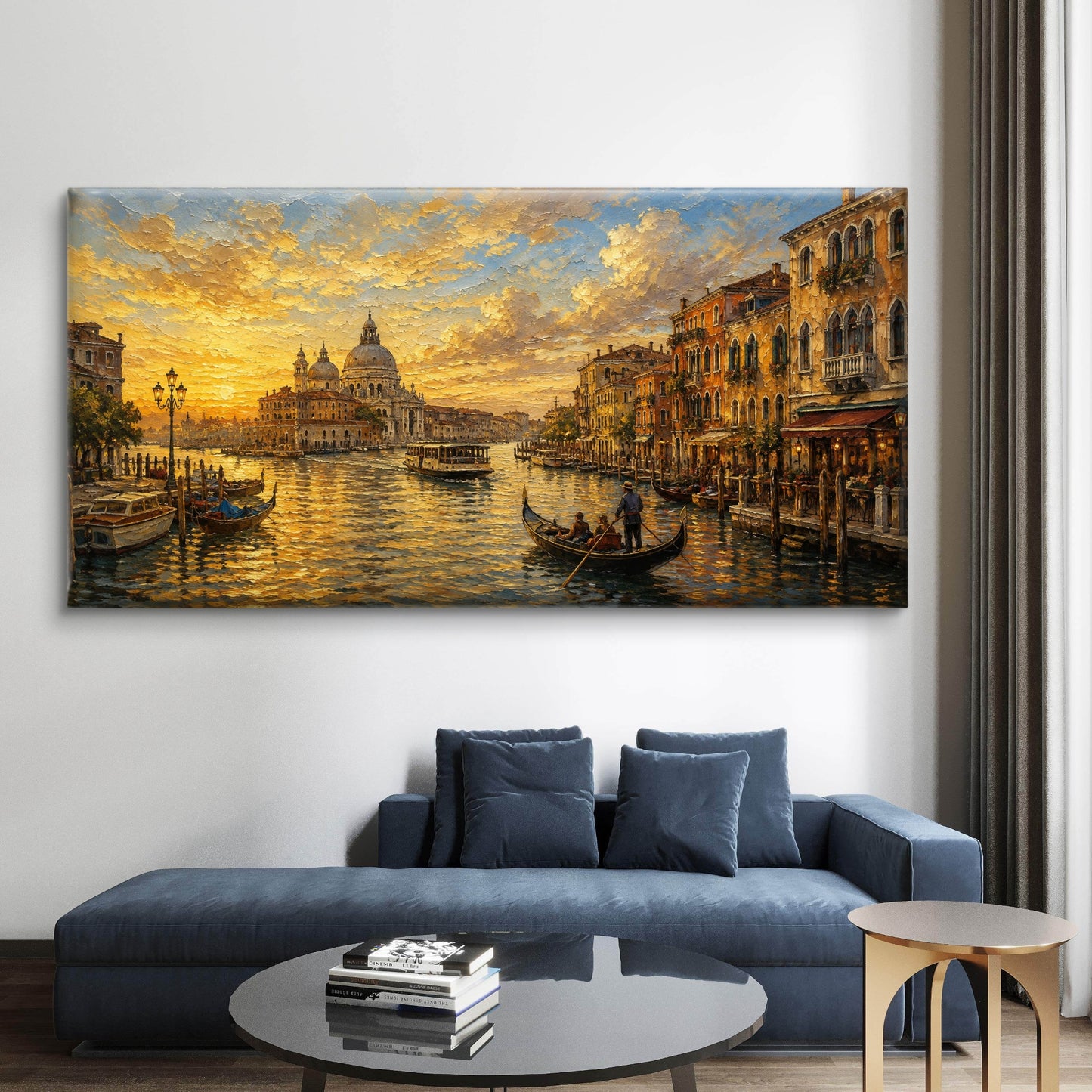 European Landscape Premium Canvas Painting - Buy Online | Decor By Neon