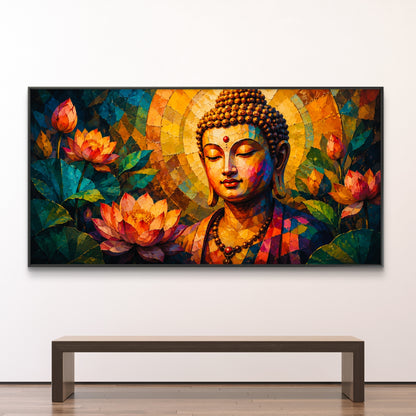 Lord Buddha Premium Canvas Painting